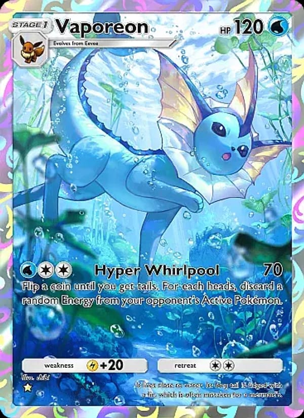 Vaporeon 072/069