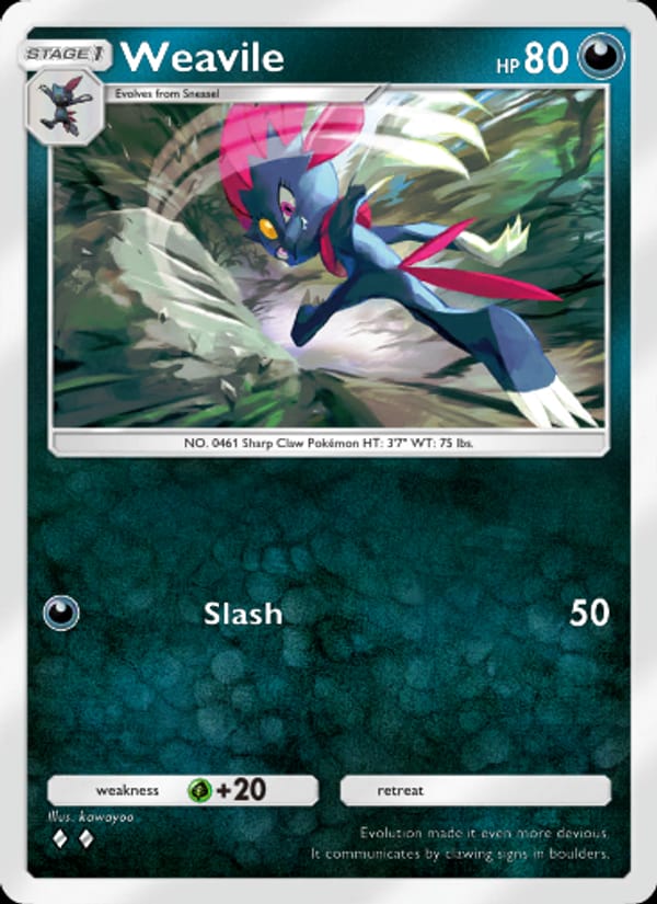 Weavile 116/161