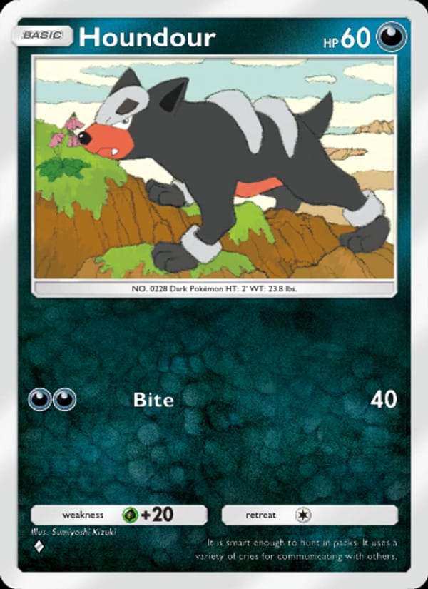 Houndour 117/161