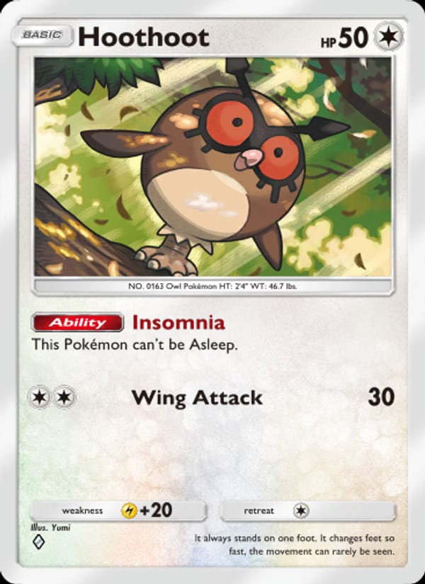 Hoothoot 140/161