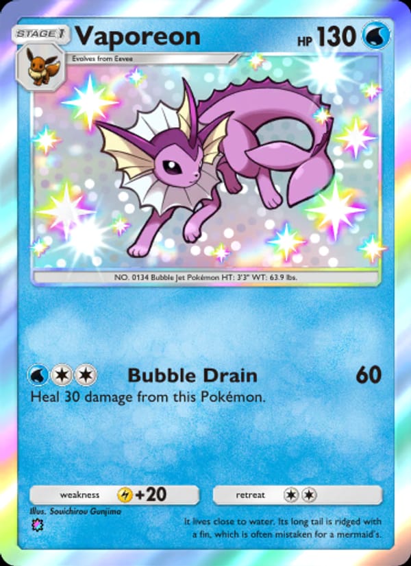 Vaporeon 216/161