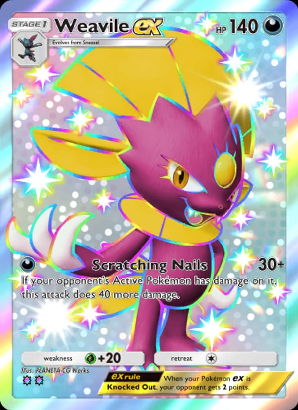 Weavile ex 238/161