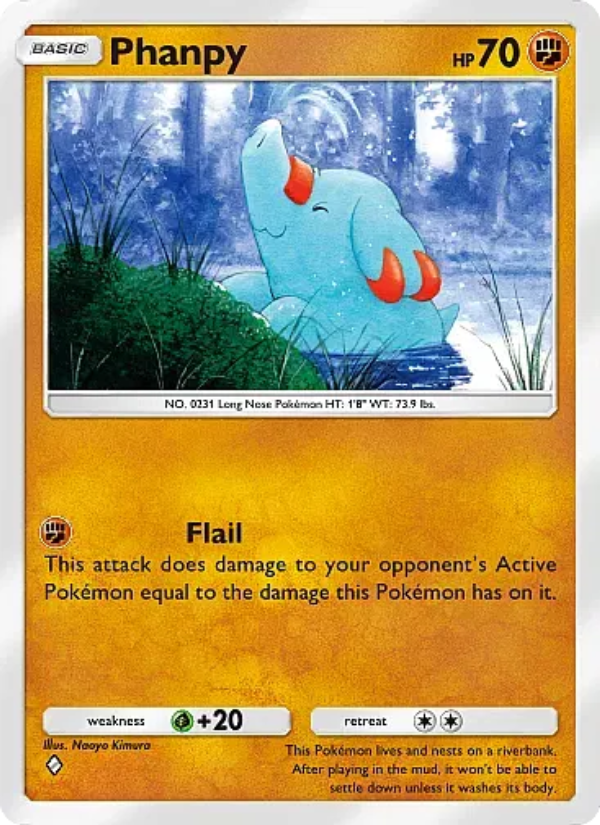Phanpy Pokémon TCG Card