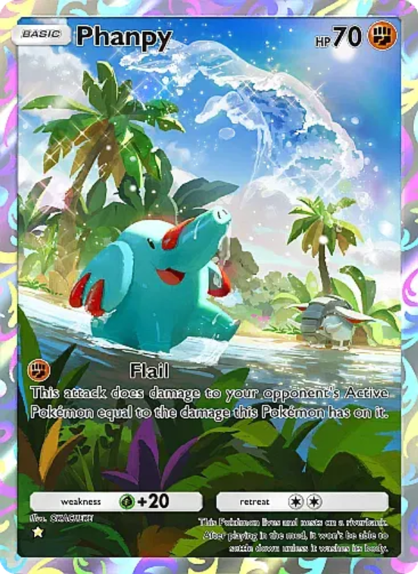 Phanpy Pokémon TCG Card