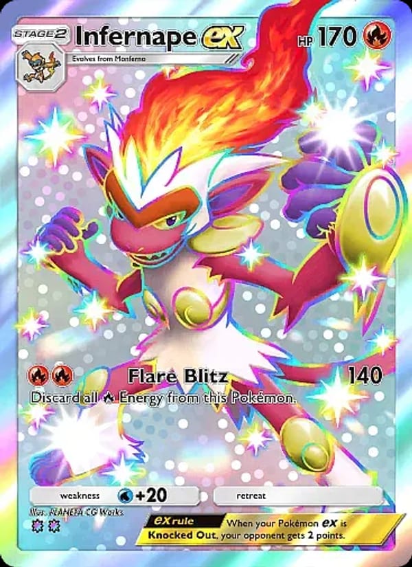 Infernape ex 101/071