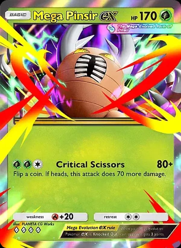 Mega Pinsir ex 002/226