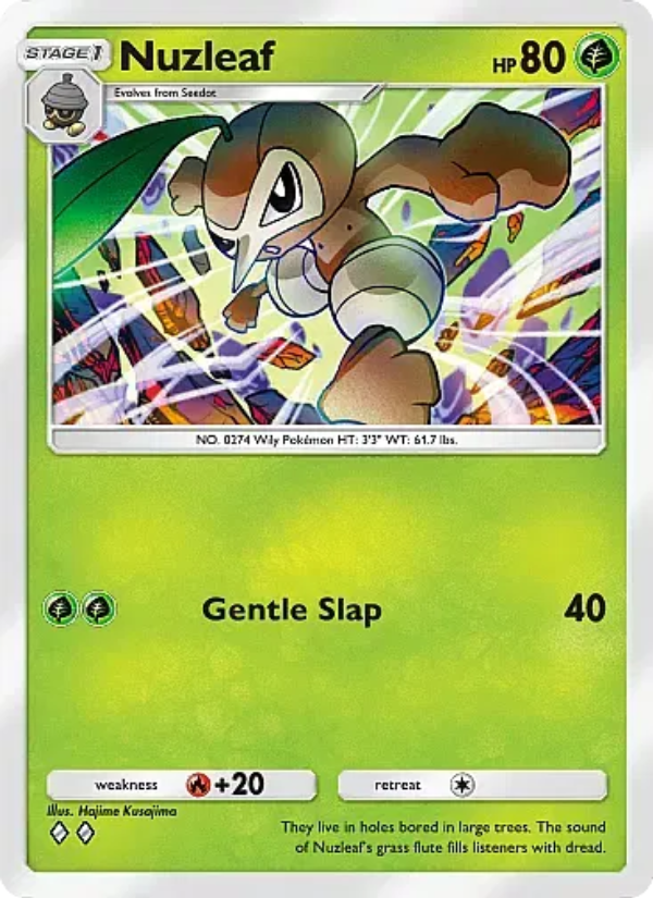 Nuzleaf Pokémon TCG Card