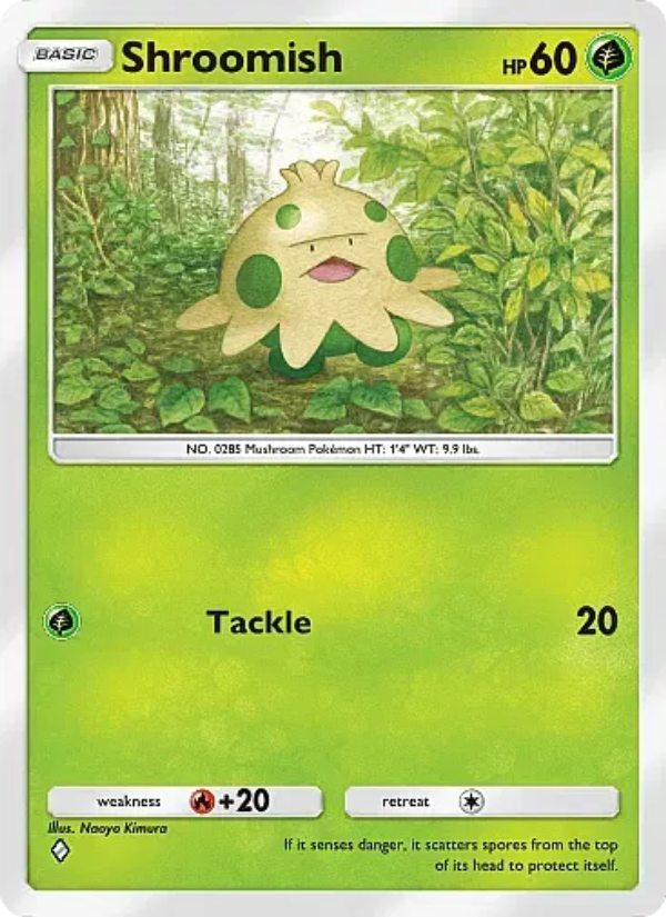 Shroomish Pokémon TCG Card