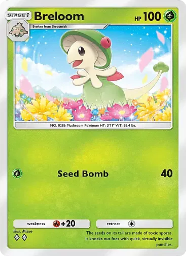 Breloom Pokémon TCG Card