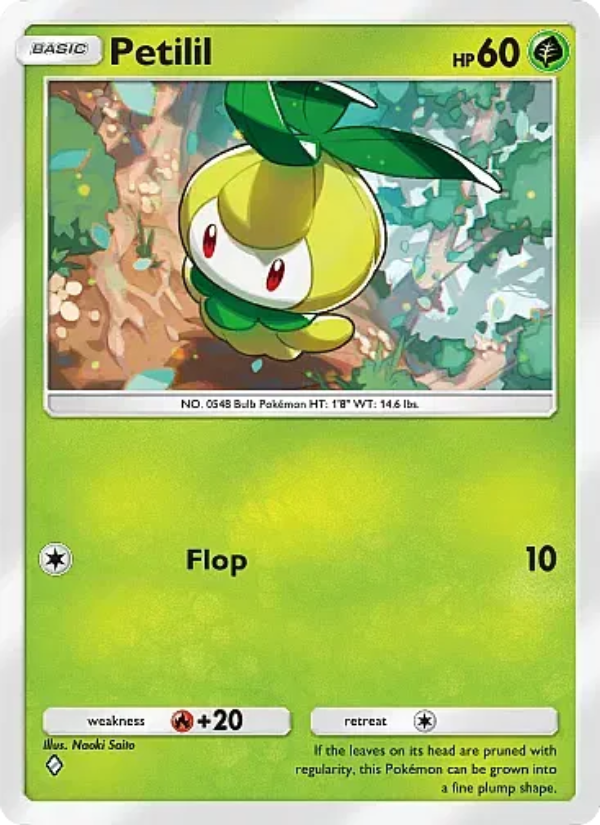 Petilil Pokémon TCG Card