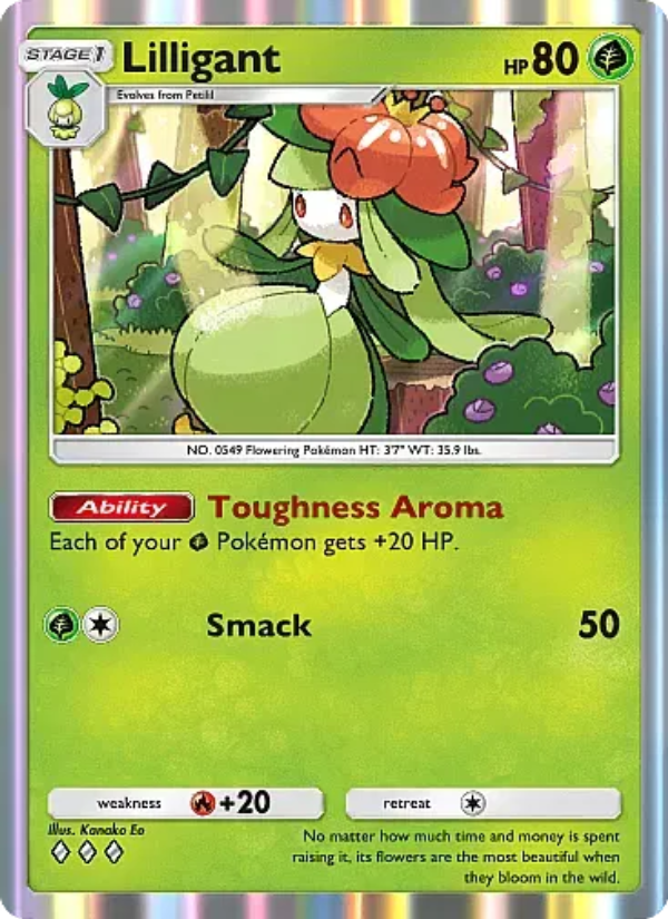 Lilligant Pokémon TCG Card