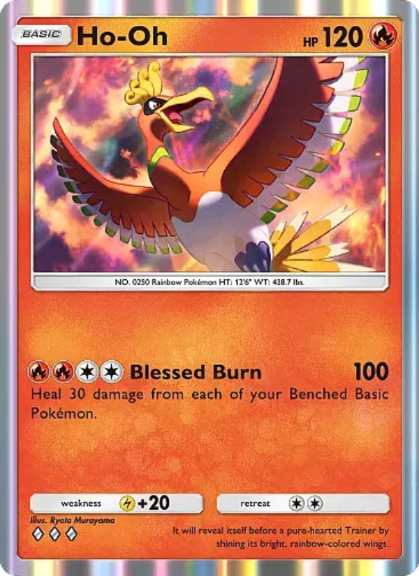Ho-Oh Pokémon TCG Card