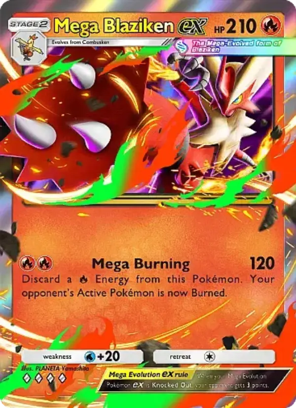 Mega Blaziken ex