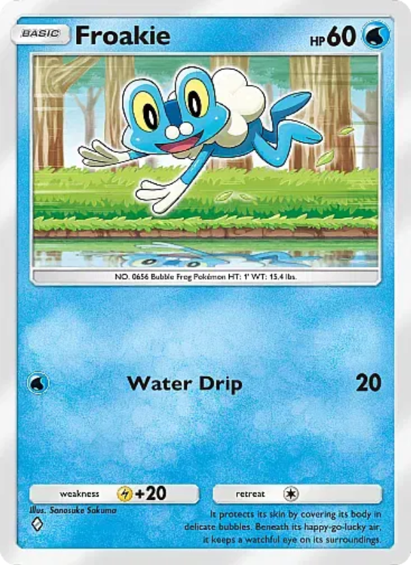Froakie Pokémon TCG Card