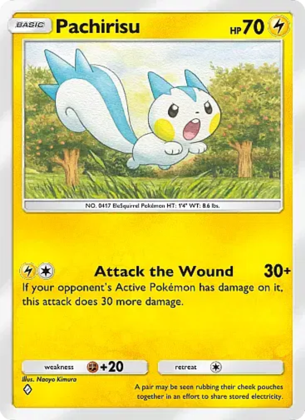 Pachirisu Pokémon TCG Card