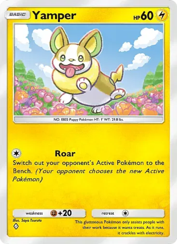 Yamper Pokémon TCG Card