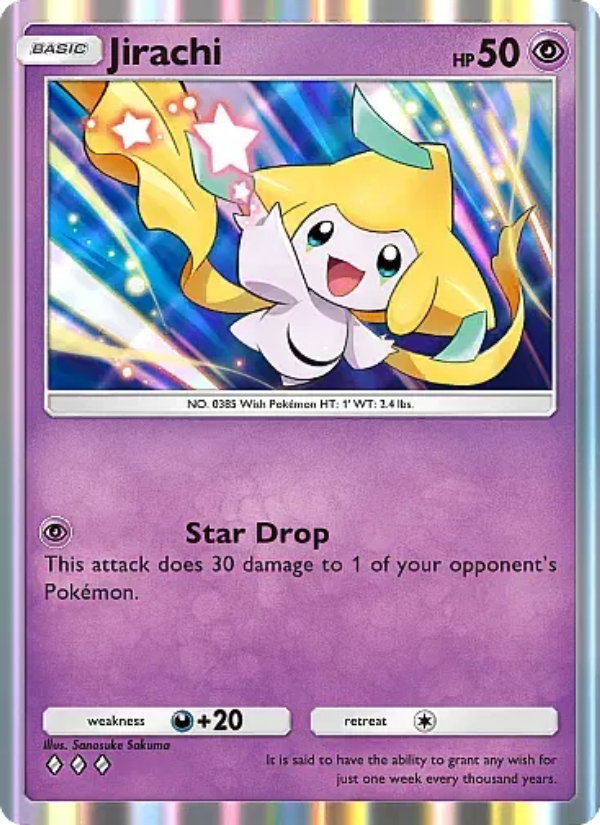 Jirachi Pokémon TCG Card