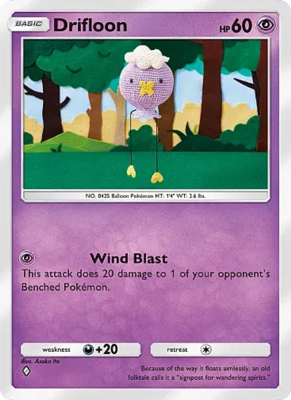 Drifloon Pokémon TCG Card