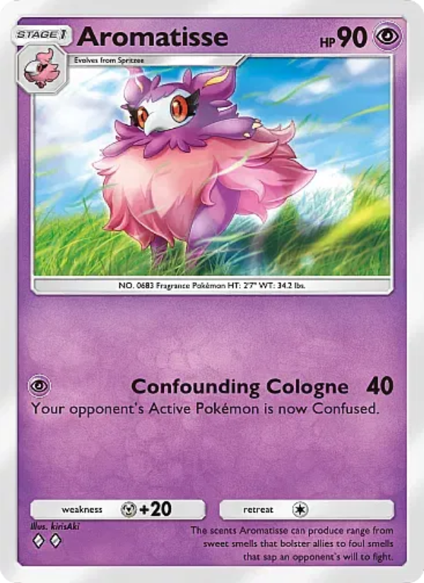 Aromatisse Pokémon TCG Card