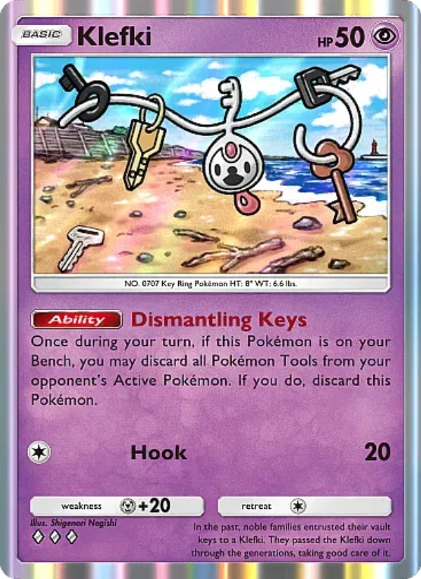 Klefki Pokémon TCG Card