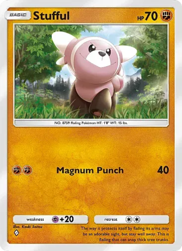 Stufful Pokémon TCG Card