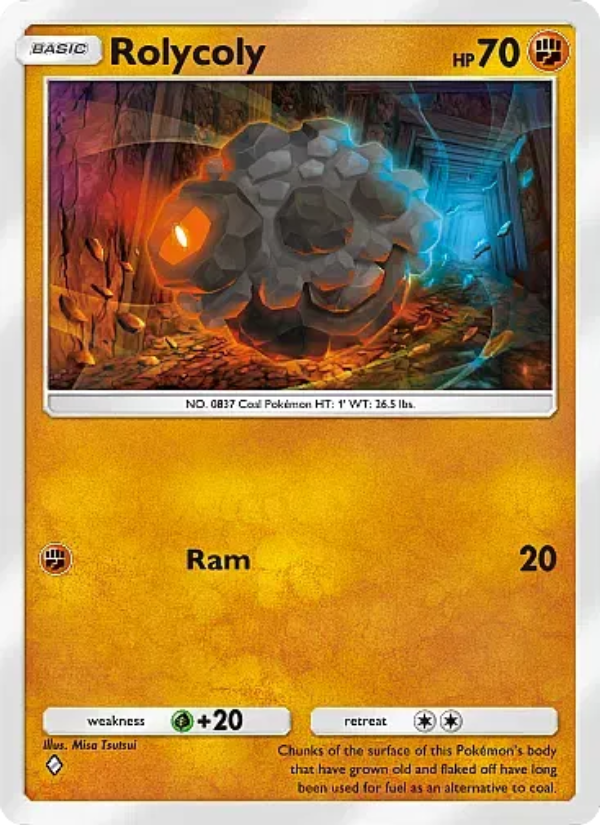 Rolycoly Pokémon TCG Card