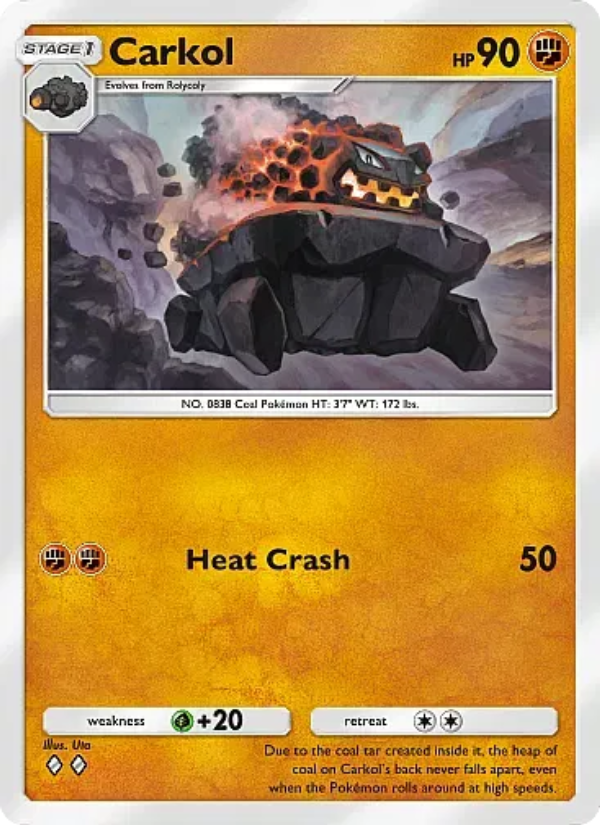 Carkol Pokémon TCG Card