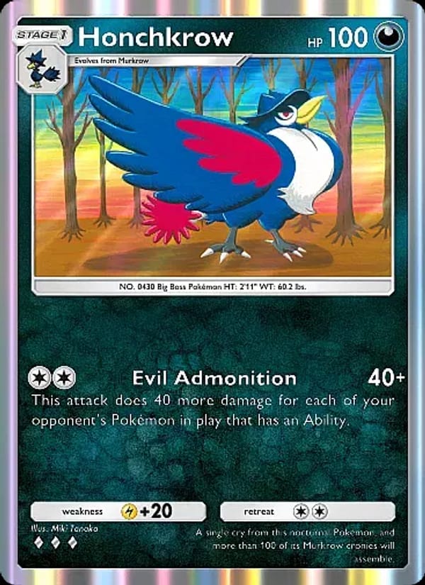 Honchkrow 149/226