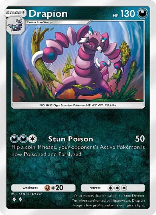 Drapion Pokémon TCG Card