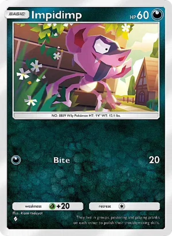 Impidimp Pokémon TCG Card