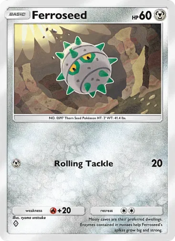 Ferroseed Pokémon TCG Card