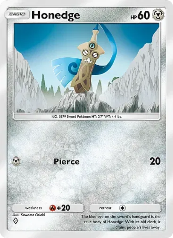 Honedge Pokémon TCG Card
