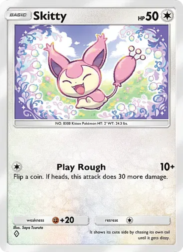 Skitty Pokémon TCG Card