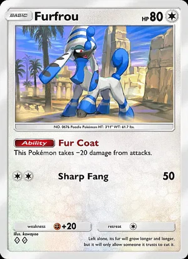 Furfrou 208/226