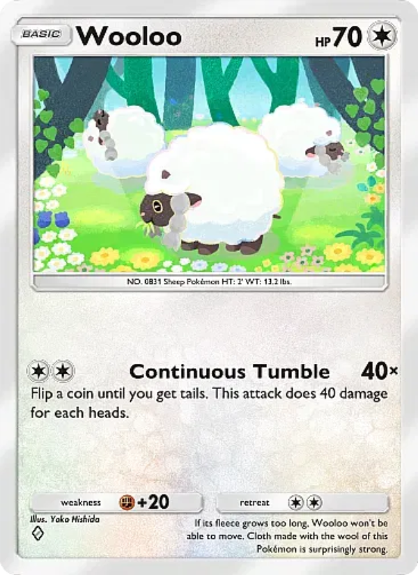 Wooloo Pokémon TCG Card