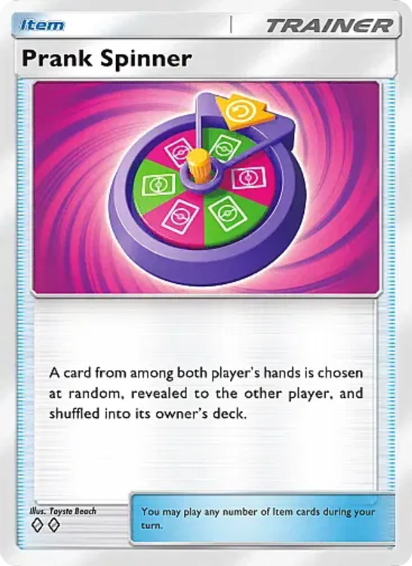 Prank Spinner Pokémon TCG Card