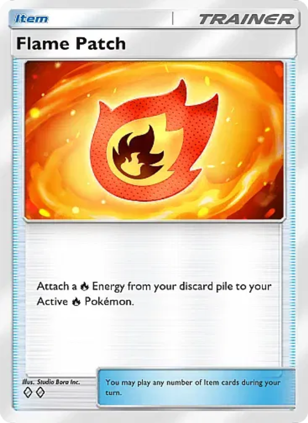 Flame Patch Pokémon TCG Card