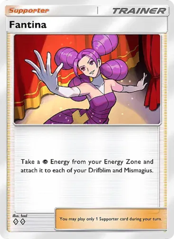 Fantina Pokémon TCG Card