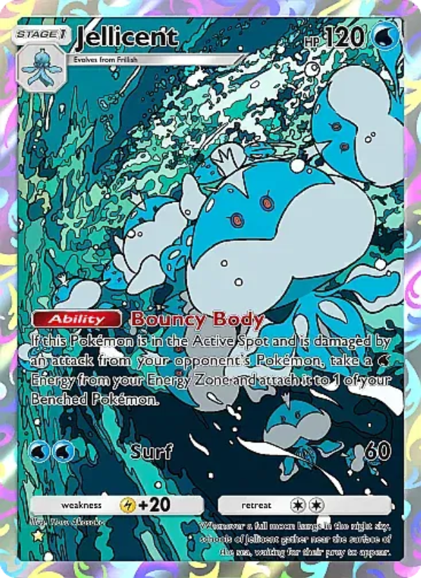 Jellicent Pokémon TCG Card