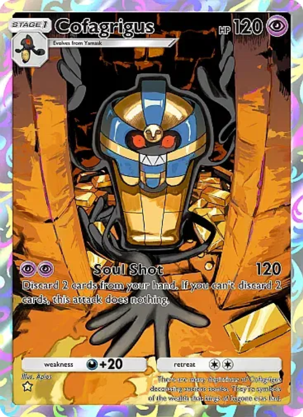 Cofagrigus Pokémon TCG Card