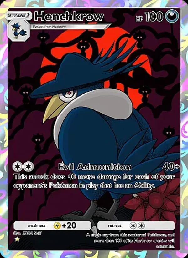 Honchkrow 244/226