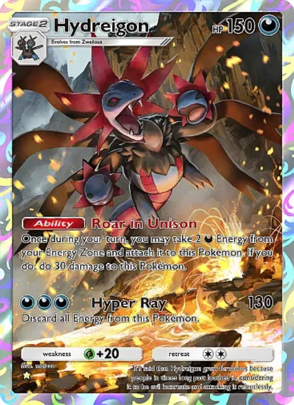 Hydreigon Pokémon TCG Card