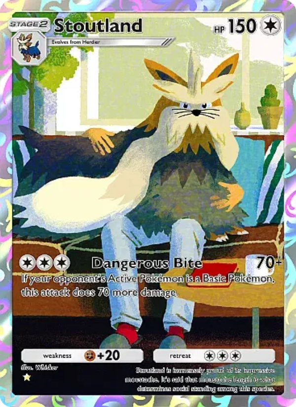 Stoutland Pokémon TCG Card