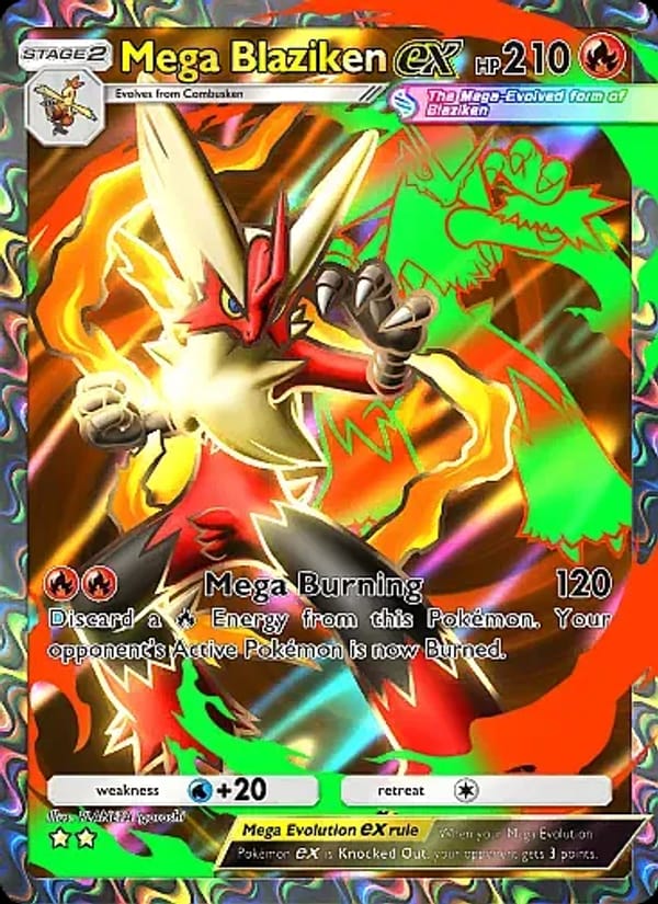 Mega Blaziken ex 254/226