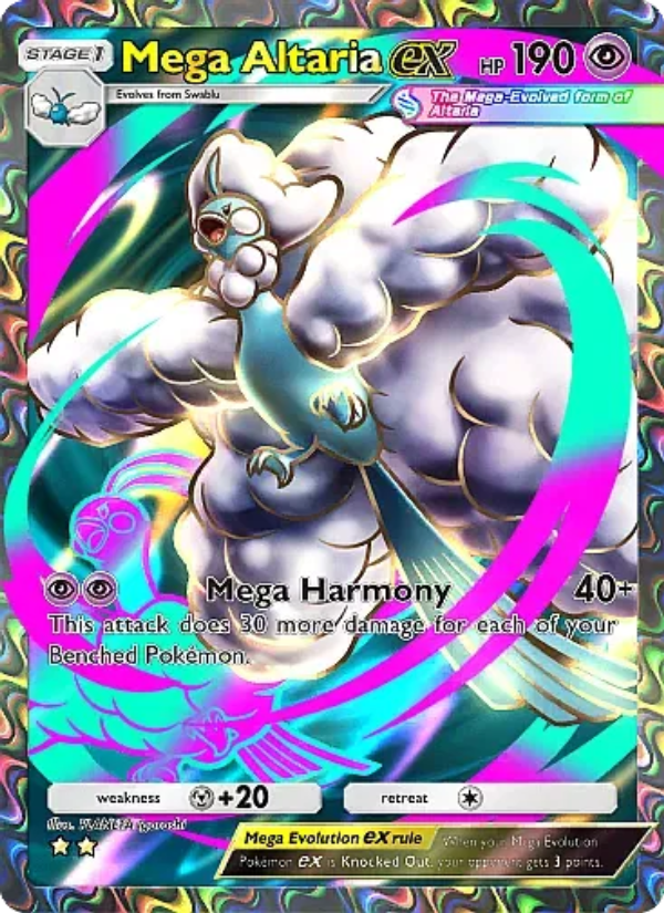 Mega Altaria ex Pokémon TCG Card