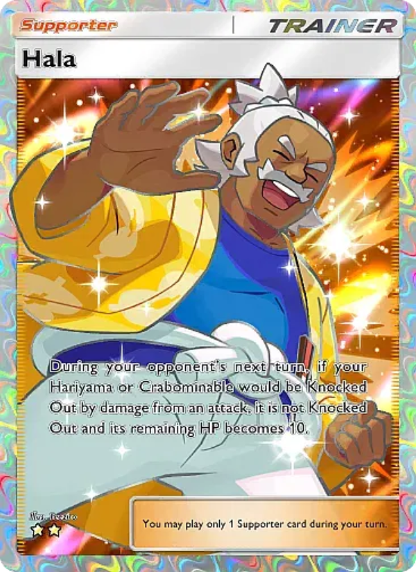 Hala Pokémon TCG Card