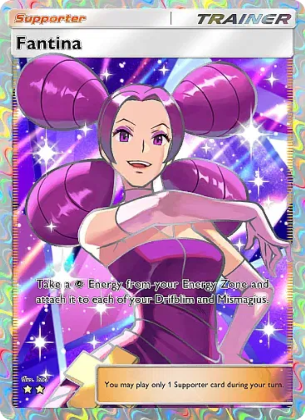 Fantina Pokémon TCG Card