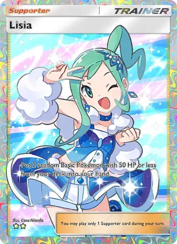 Lisia Pokémon TCG Card