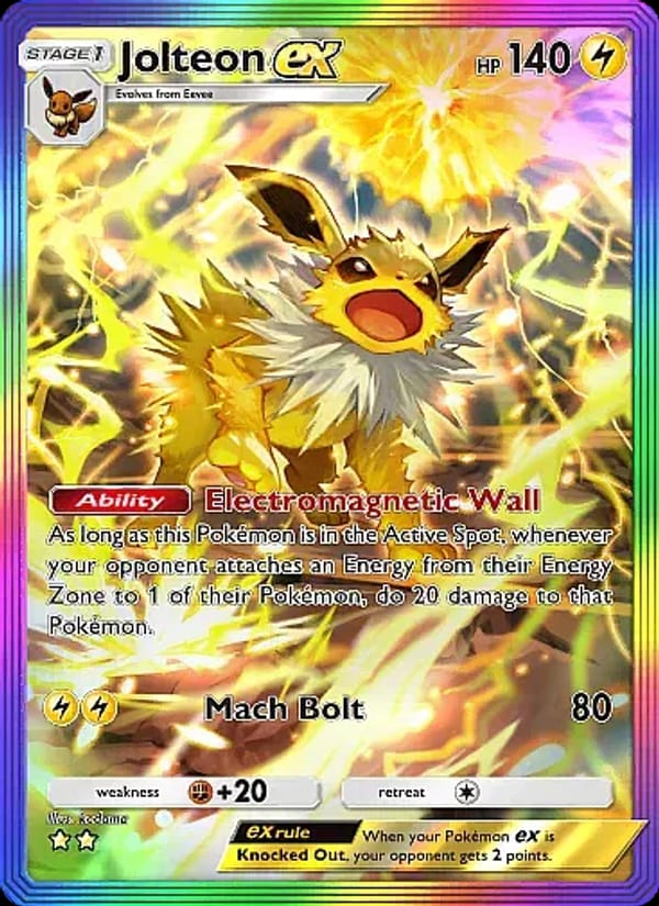 Jolteon ex 276/226