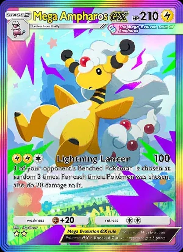Mega Ampharos ex 277/226